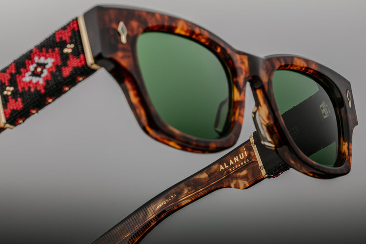 Alanui x JMM Topanga square-frame Sunglasses - Brown