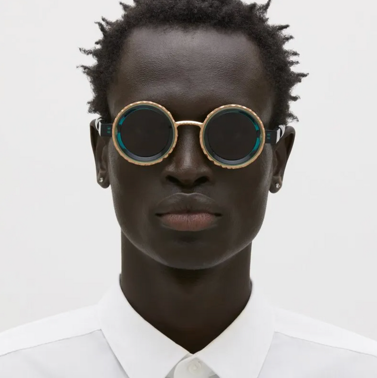 Z3 | LIGHT GOLD - TRANSPARENT DARK GREEN